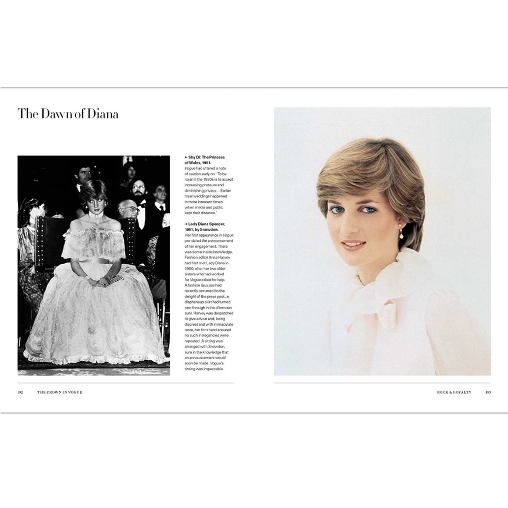 Vogue Coffee Table Book with Blue and White Cover - Picture 6 of 13